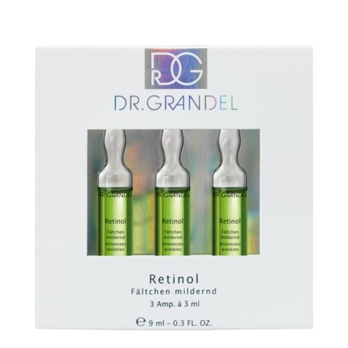 Dr Grandel Retinol Ampoule on white background