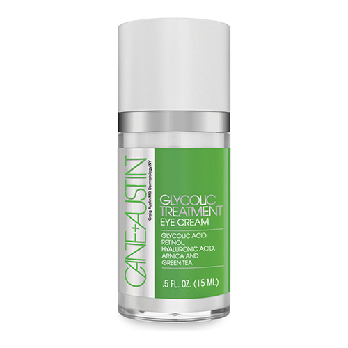Cane And Austin Glycolic Treatment Eye Cream, 15ml/0.5 fl oz Cane And Austin Glycolic Treatment Eye Cream on white background