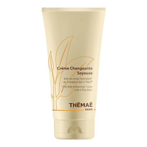 Themae Silky Body Moisturizing Cream on white background