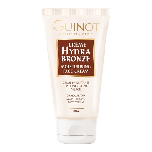 Guinot Hydra Bronze Moisturizing Face Cream on white background
