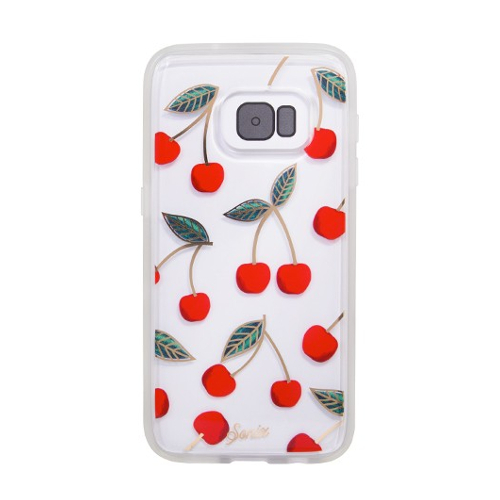 Sonix Samsung Galaxy S7 Case - Florette (Blue), 1 piece Sonix Samsung Galaxy S7 Case - Boho Floral (Black) on white background