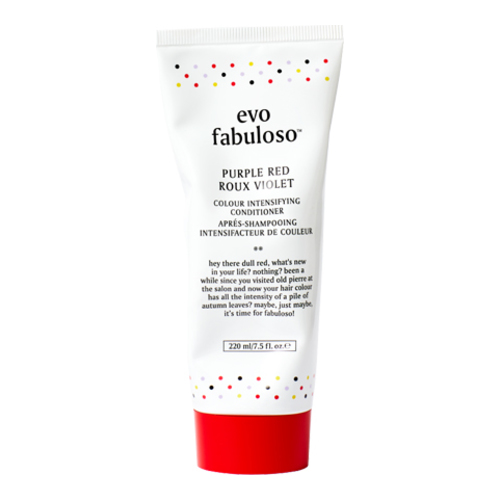 Evo Fabuloso Purple Red Colour Intensifying Conditioner, 220ml/7.5 fl oz Evo Fabuloso Purple Red Colour Intensifying Conditioner on white background