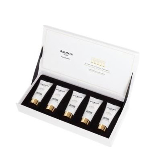 BALMAIN Paris Hair Couture 5 Week Enriching Hair Treatment, 5 x 20ml/0.7 fl oz BALMAIN Paris Hair Couture 5 Week Enriching Hair Treatment on white background