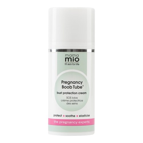 Mama Mio Pregnancy Boob Tube Bust Protection Cream on white background