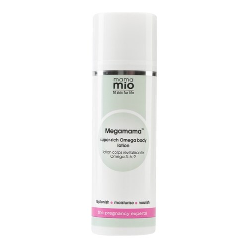 Mama Mio Megamama Super-Rich Omega Body Lotion, 150ml/5.1 fl oz Mama Mio Megamama Super-Rich Omega Body Lotion on white background