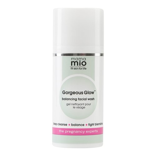Mama Mio Gorgeous Glow Balancing Facial Wash, 100ml/3.4 fl oz Mama Mio Gorgeous Glow Balancing Facial Wash on white background