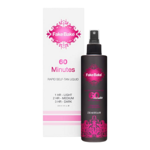 Fake Bake 60 Minute Tan, 236ml/7.98 fl oz Fake Bake 60 Minute Tan on white background