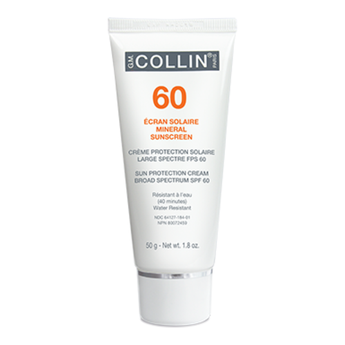 GM Collin 60 Ecran Solaire Mineral Sunscreen SPF 60 on white background