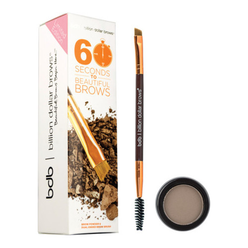 Billion Dollar Brows 60 Seconds to Beautiful Brows Kit on white background