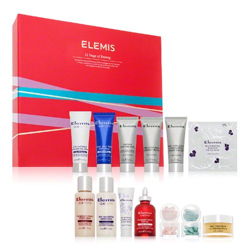Elemis 12 Days Of Beauty Set (Limited Edition), 12 Pieces Elemis on white background