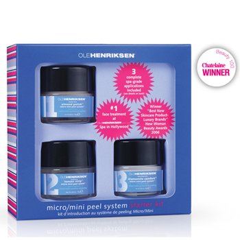 Ole Henrikson Micro/Mini Peel System Starter Kit Ole Henriksen on white background