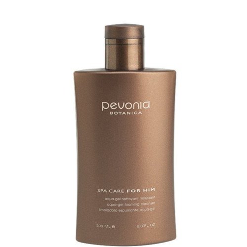 Pevonia Men's Aqua Gel Foaming Cleanser, 200ml/6.8 fl oz Pevonia Mens Aqua Gel Foaming Cleanser on white background