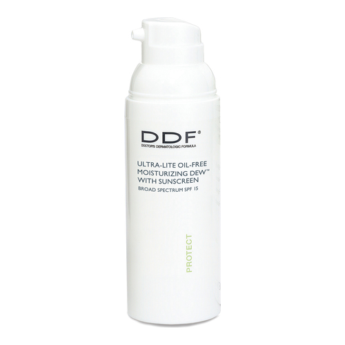 DDF Ultra Lite Oil Free Moisturizing Dew UV Moisturizer SPF 15, 48g/1.7 oz DDF Ultra Lite Oil Free Moisturizing Dew UV Moisturizer SPF 15 on white background