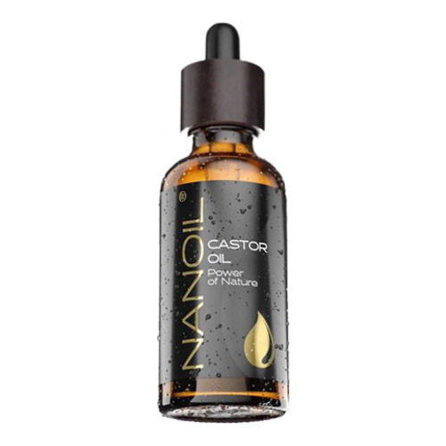 Nanoil Castor Oil, 50ml/1.7 fl oz Nanoil Castor Oil on white background