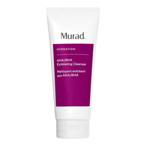 Murad AHA/BHA Exfoliating Cleanser, 200ml/6.75 fl oz Murad AHA/BHA Exfoliating Cleanser on white background