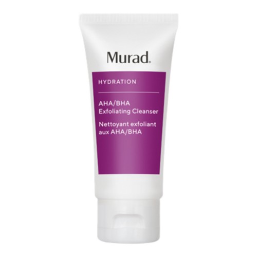 Murad AHA/BHA Exfoliating Cleanser on white background