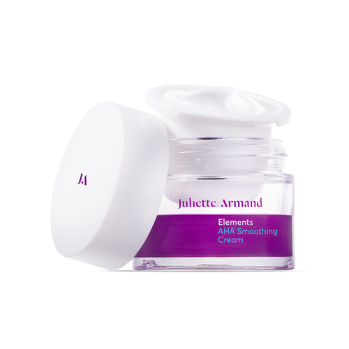 Juliette Armand AHA Smoothing Cream, 50ml/1.69 fl oz Juliette Armand AHA Smoothing Cream on white background