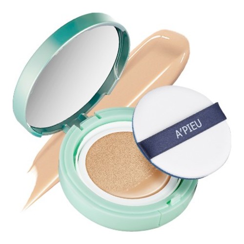 A'PIEU AIR-FIT Cushion Pposong SPF50+/PA+++ (No.23), 14g/0.5 oz APIEU AIR-FIT Cushion Pposong SPF50+/PA+++ (No.21) on white background