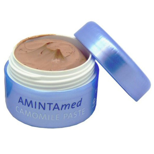 Rosa Graf AMINTAmed Camomile Paste Tinted on white background