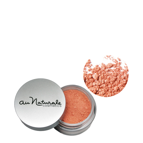 Au Naturale Cosmetics Powder Blusher - Nectar, 9g/0.3 oz Au Naturale Cosmetics Powder Blusher - Apricot on white background
