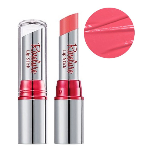 A'PIEU Roselure Lipstick - PK05, 4.3g/0.2 oz APIEU Roselure Lipstick - CR02 on white background