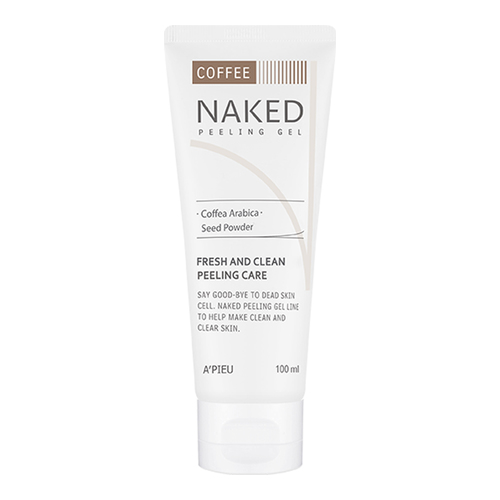 A'PIEU Naked Peeling Gel - Crystal, 100ml/3.4 fl oz APIEU Naked Peeling Gel - Coffee on white background