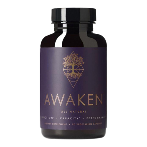 AWAKENED ALCHEMY AWAKEN, 90 capsules AWAKENED ALCHEMY AWAKEN on white background