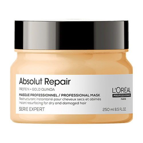 Loreal Professional Paris Absolut Repair Instant Resurfacing Mask on white background