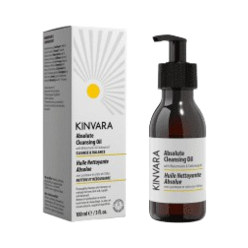 Kinvara Absolute Cleansing Oil, 100ml/3.38 fl oz Kinvara Absolute Cleansing Oil on white background