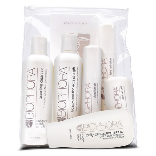 Biophora Acne Oily Kit, 1 set Biophora Acne Oily Kit on white background