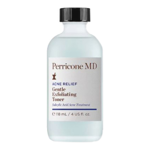 Perricone MD Acne Relief Gentle Exfoliating Toner, 118ml/3.99 fl oz Perricone MD Acne Relief Gentle Exfoliating Toner on white background