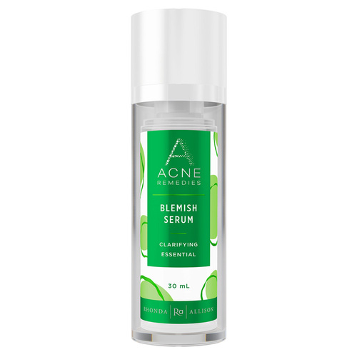 Rhonda Allison Acne Remedies Blemish Serum on white background
