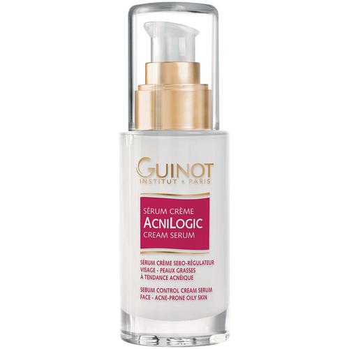 Guinot Acnilogic Cream Serum on white background