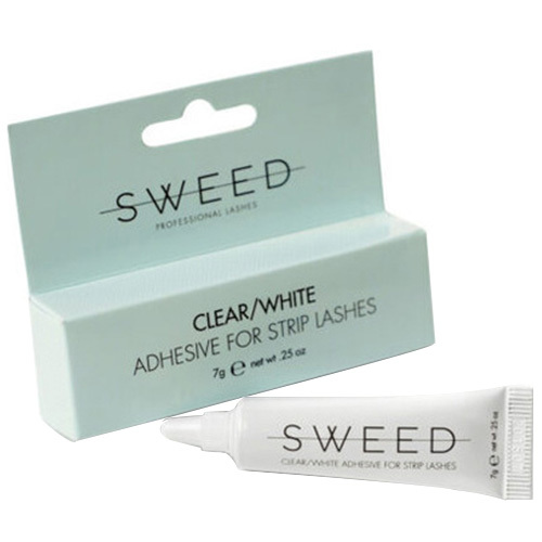 Sweed Lashes Adhesive for Strip Lashes  - Clear on white background
