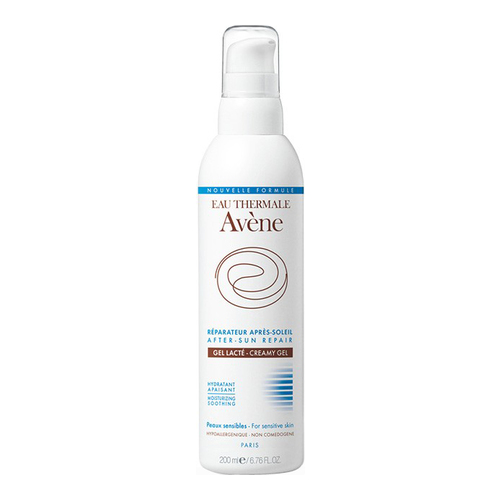 Avene After-Sun Repair Lotion Creamy Gel on white background