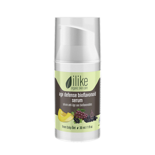 ilike Organics Age Defense Bioflavonoid Serum, 30ml/1.2 fl oz ilike Organics Age Defense Bioflavonoid Serum on white background