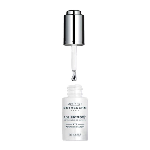 Institut Esthederm Age Proteom Eye Advanced Serum on white background