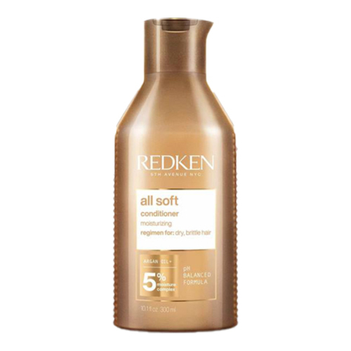 Redken All Soft Conditioner on white background