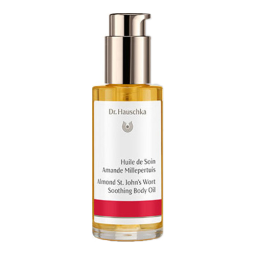 Dr Hauschka Almond St. Johns Wort Soothing Body Oil on white background