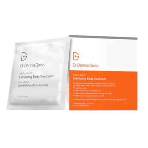 Dr Dennis Gross Alpha Beta Exfoliating Body Treatment on white background