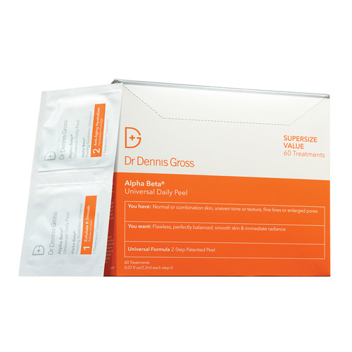 Dr Dennis Gross Alpha Beta Universal Daily Peel - 60 packettes, 1 sets