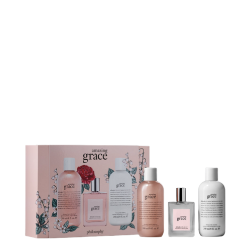 Philosophy Amazing Grace 3-Piece Gift on white background