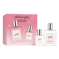 Amazing Grace EDT Gift Set Duo on white background