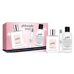 Amazing Grace EDT Gift Set Trio on white background