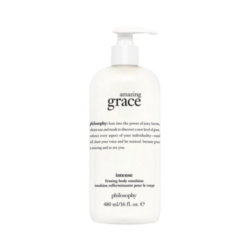 Philosophy Amazing Grace Intense Firming Body Emulsion, 480ml/16.23 fl oz Philosophy Amazing Grace Intense Firming Body Emulsion on white background