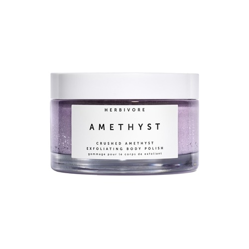 Herbivore Botanicals Amethyst Exfoliating Body Polish, 200ml/6.6 fl oz Herbivore Botanicals Amethyst Exfoliating Body Polish on white background