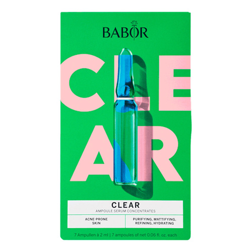 Babor Ampoule Concentrates Clear Set, 7 x 2ml/0.07 fl oz Babor Ampoule Concentrates Clear Set on white background
