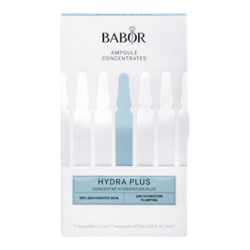 Babor Ampoule Concentrates Hydrate Hydra Plus, 7 x 2ml/0.1 fl oz Babor Ampoule Concentrates Hydrate Hydra Plus on white background