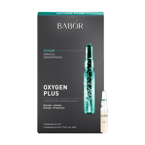 Babor Ampoule Concentrates Repair Oxygen Plus on white background