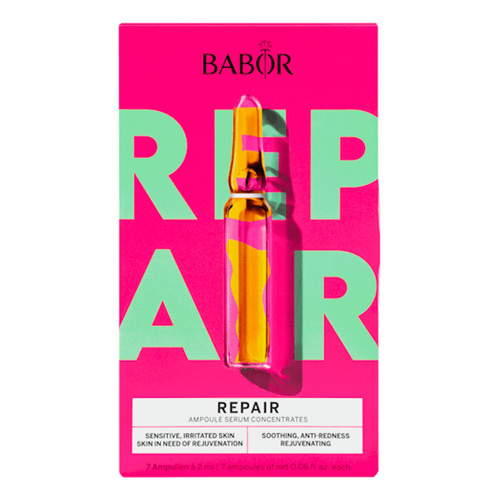 Babor Ampoule Concentrates Repair Set on white background